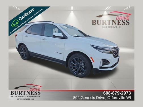 Summit White 2024 Chevrolet Equinox FWD RS