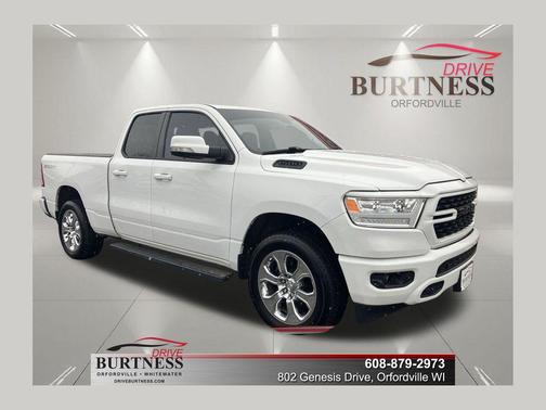 Bright White Clearcoat 2022 RAM 1500 Big Horn/Lone Star