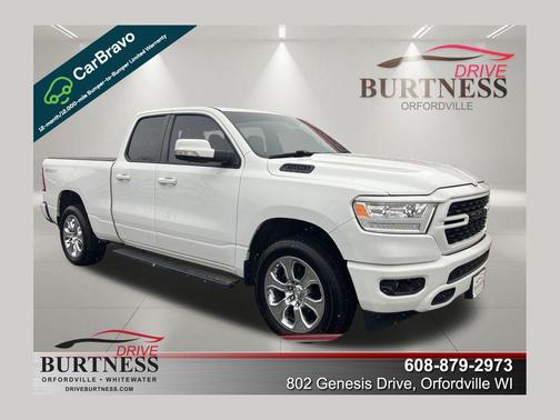 Bright White Clearcoat 2022 RAM 1500 Big Horn/Lone Star