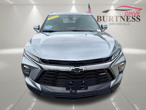 Sterling Gray Metallic 2025 Chevrolet Blazer RS