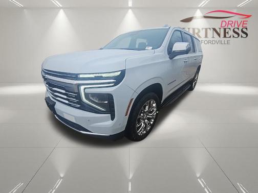 Polar White Tricoat 2026 Chevrolet Suburban Premier