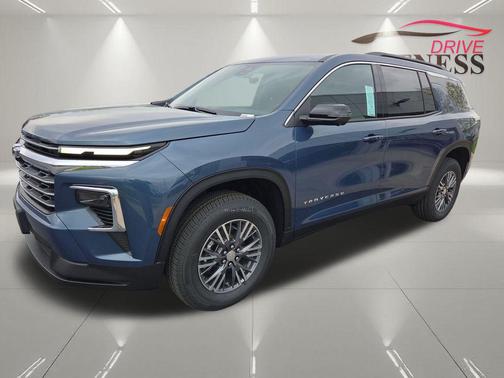 Lakeshore Blue Metallic 2026 Chevrolet Traverse LT