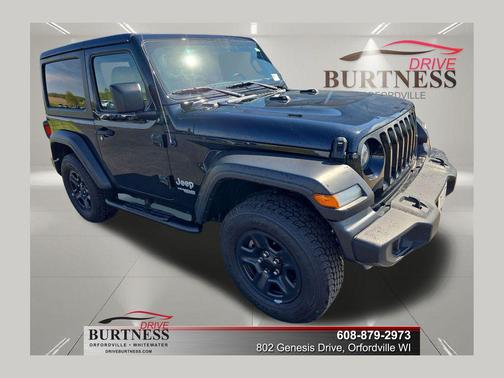 Black Clearcoat 2021 Jeep Wrangler Sport