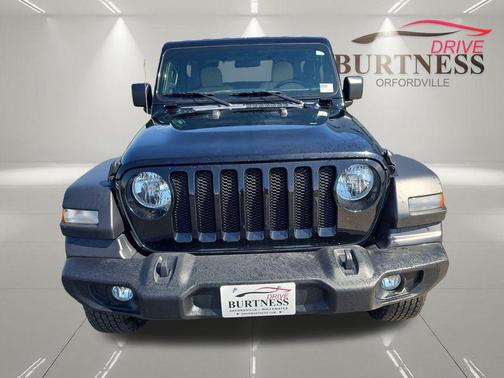 Black Clearcoat 2021 Jeep Wrangler Sport