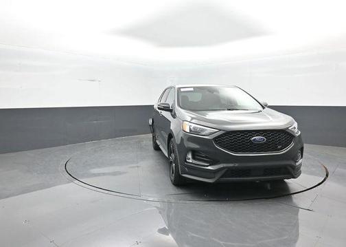 Gray 2021 Ford Edge ST