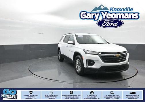 Summit White 2023 Chevrolet Traverse LT Leather