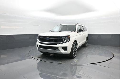 White Metallic 2026 Ford Expedition Max Platinum