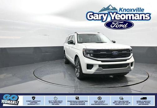 White Metallic 2026 Ford Expedition Max Platinum