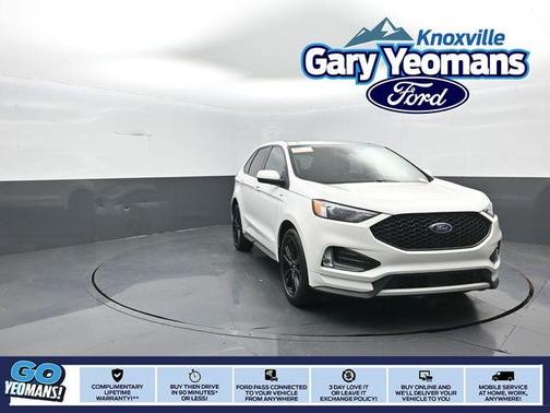 White Metallic 2024 Ford Edge ST Line