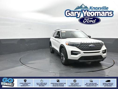 White Metallic 2024 Ford Explorer XLT