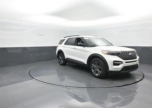White Metallic 2024 Ford Explorer XLT