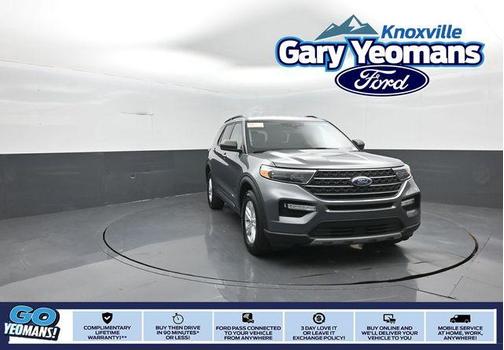 Gray Metallic 2024 Ford Explorer XLT