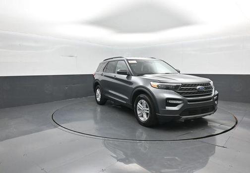 Gray Metallic 2024 Ford Explorer XLT