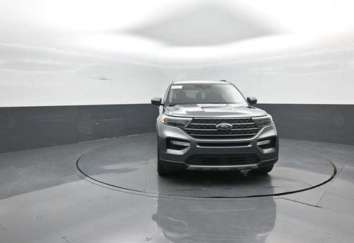 Gray Metallic 2024 Ford Explorer XLT