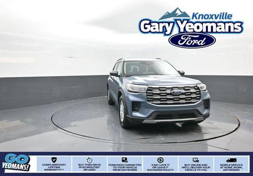 Vapor Blue 2026 Ford Explorer Active