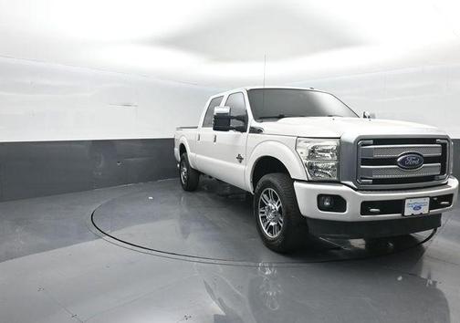 White Platinum Clearcoat Metallic 2015 Ford F-250 Platinum