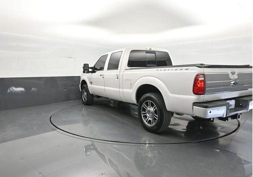 White Platinum Clearcoat Metallic 2015 Ford F-250 Platinum