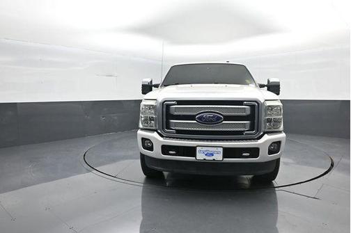 White Platinum Clearcoat Metallic 2015 Ford F-250 Platinum