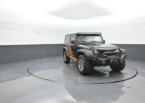 Black Clearcoat 2015 Jeep Wrangler Rubicon