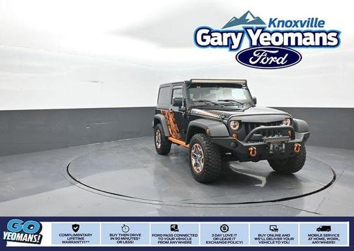 Black Clearcoat 2015 Jeep Wrangler Rubicon