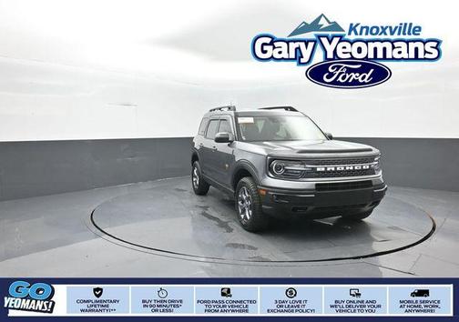 Gray Metallic 2022 Ford Bronco Sport Badlands
