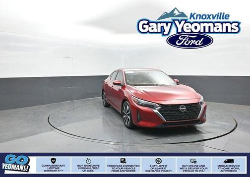 Scarlet Ember 2025 Nissan Sentra SV