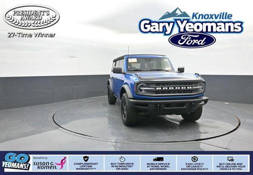 Blue Metallic 2022 Ford Bronco Black Diamond