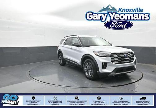 White Metallic 2025 Ford Explorer Active