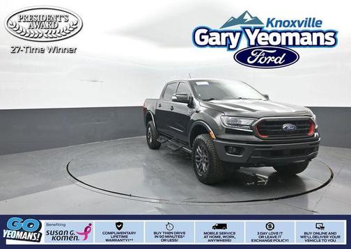 Shadow Black 2022 Ford Ranger Lariat