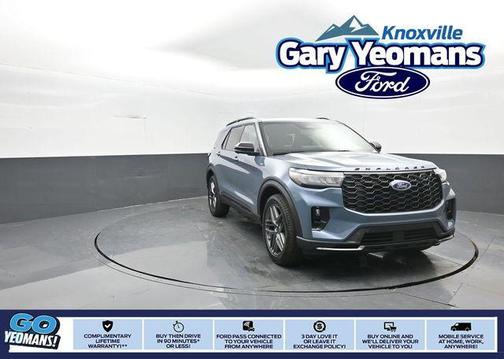 Blue 2026 Ford Explorer ST-Line