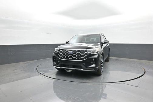Black Metallic 2026 Ford Explorer Platinum