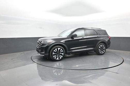 Black Metallic 2026 Ford Explorer Platinum