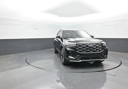 Black Metallic 2026 Ford Explorer Platinum