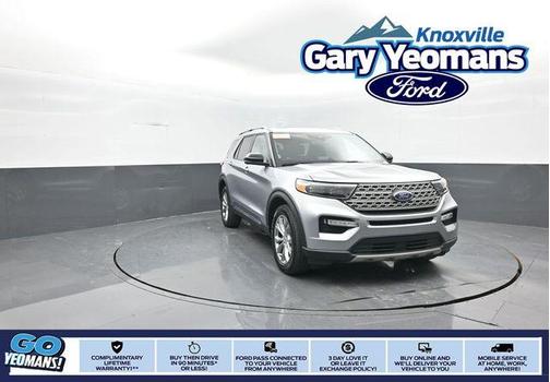 Iconic Silver Metallic 2023 Ford Explorer Limited
