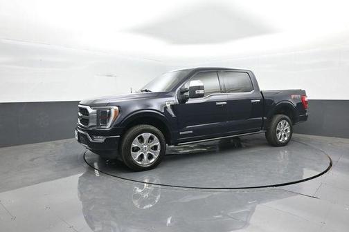 Blue Metallic 2021 Ford F-150 Platinum