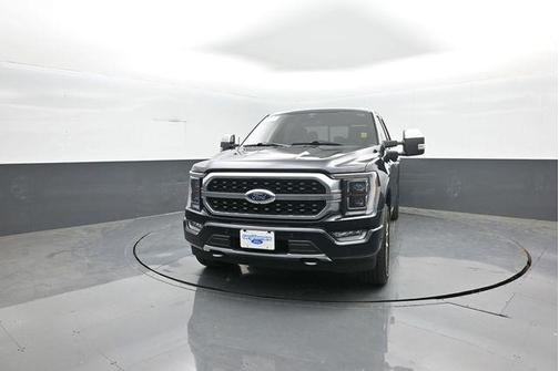 Blue Metallic 2021 Ford F-150 Platinum