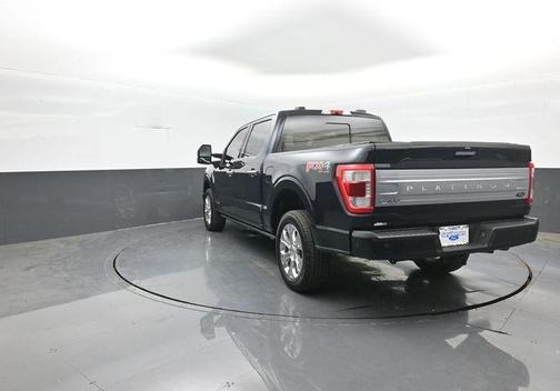 Blue Metallic 2021 Ford F-150 Platinum