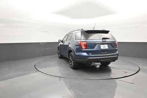 Blue Metallic 2019 Ford Explorer XLT