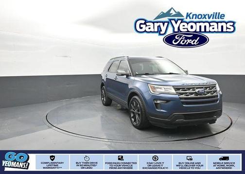 Blue Metallic 2019 Ford Explorer XLT