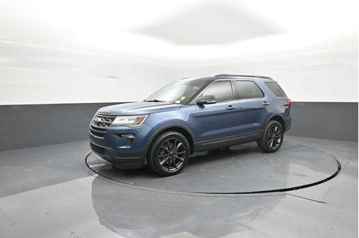 Blue Metallic 2019 Ford Explorer XLT