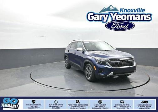 Ocean Blue 2024 Kia Seltos S
