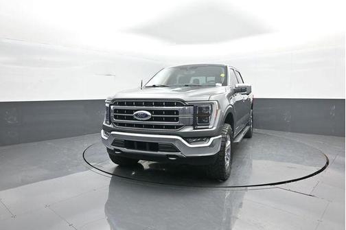 Gray 2021 Ford F-150 Lariat