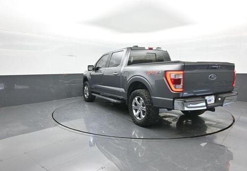 Gray 2021 Ford F-150 Lariat