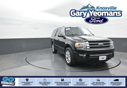 Shadow Black 2017 Ford Expedition Limited
