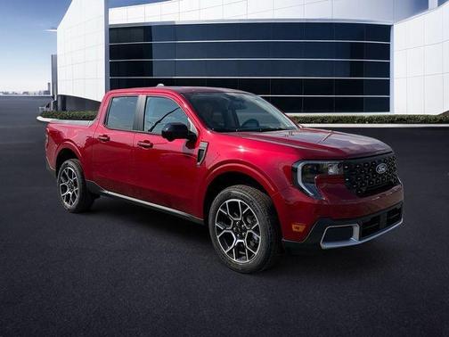 Ruby Red Metallic 2026 Ford Maverick Lariat