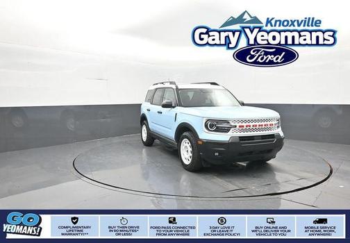 Blue 2026 Ford Bronco Sport Heritage