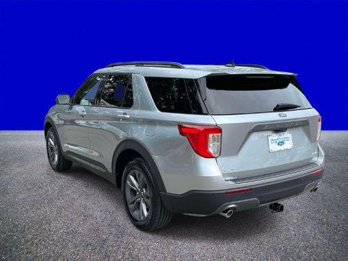 Silver Metallic 2024 Ford Explorer XLT