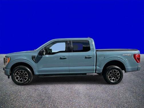 Blue 2023 Ford F-150 XLT