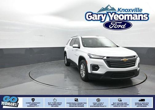 Summit White 2023 Chevrolet Traverse LT Leather