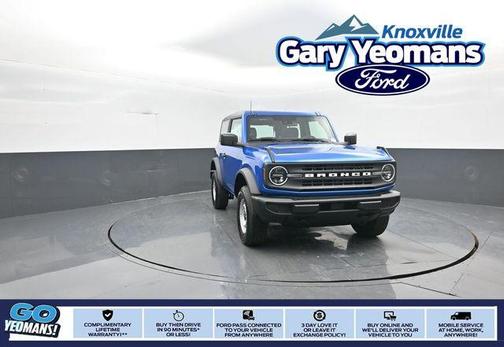 Blue 2026 Ford Bronco Base